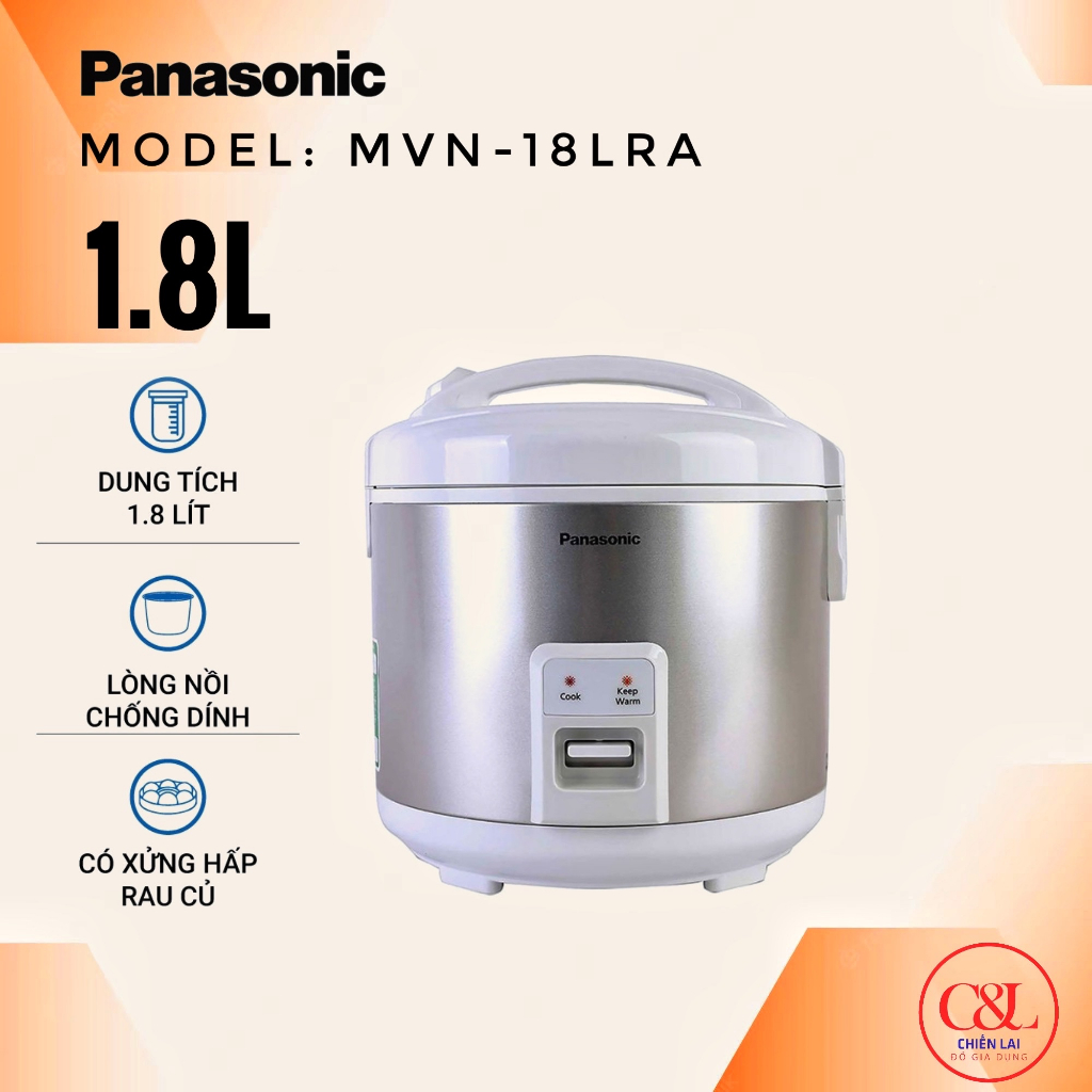 Nồi cơm điện Panasonic SR - MVN187LRA