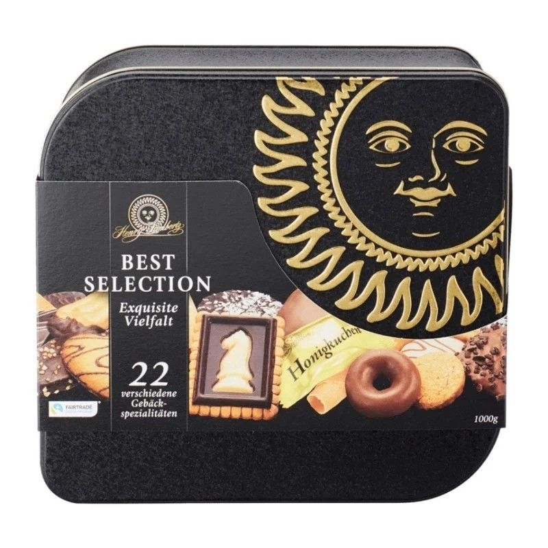 (Date 29.11.2023) Bánh Quy Mặt Trời Henry Lambertz Best Selection 1040g