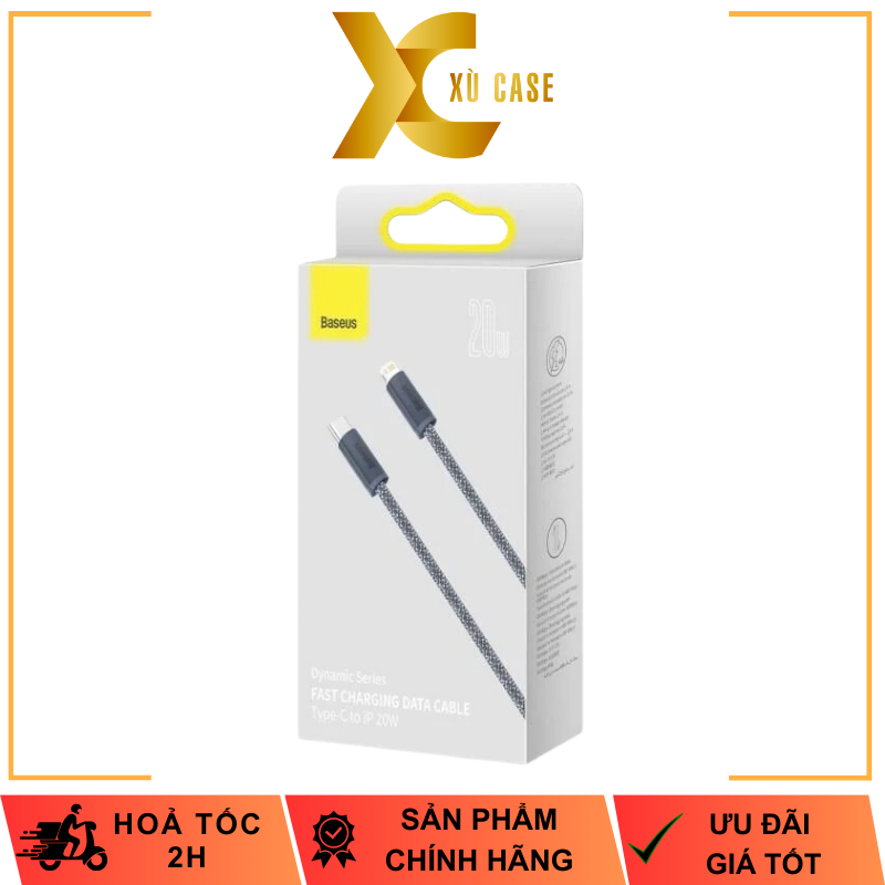 Cáp Sạc Nhanh 20W Siêu Bền Baseus Dynamic Series FAST CHARGING DATA CABLE 20W cho iP