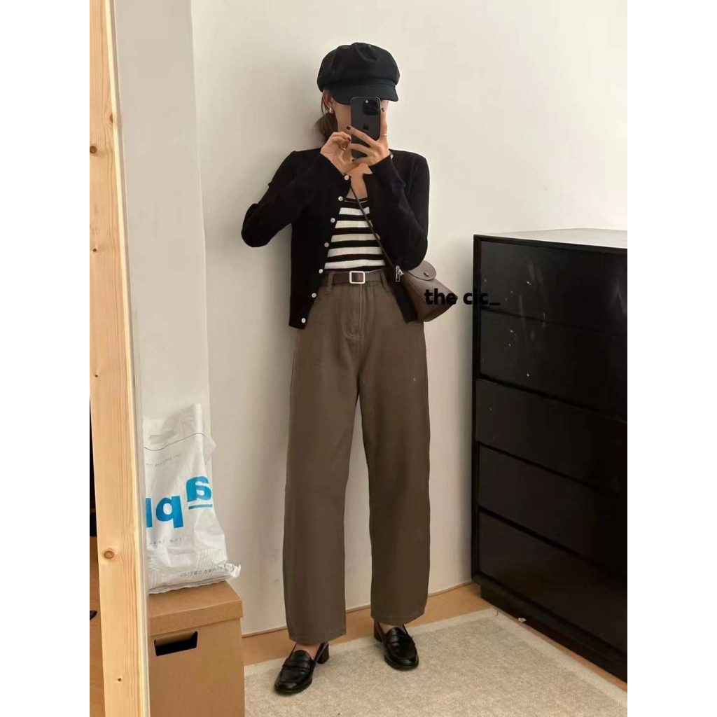 Quần jean kaki thô 1993s boutique