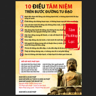 Phật giáo 10 điều tâm niệm trên bước đường tu đạo a di đà phật
