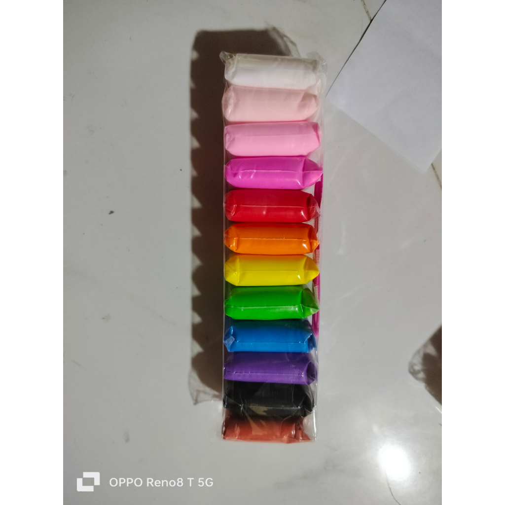 Đất sét tự khô siêu nhẹ 12 màu & 24 màu