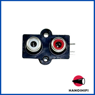 Jack av âm thanh audio 2 lỗ 1 trắng 1 đỏ av2, jack rca từ shop hà nội hifi