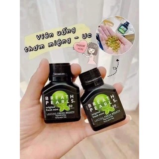 Viên Uống Thơm Miệng Breath Pearls Úc