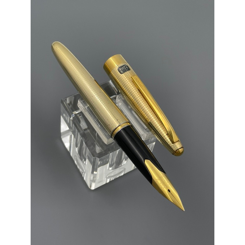 Bút mực Pilot custom Elite 14k rolled gold made in Japan- 3800.88053