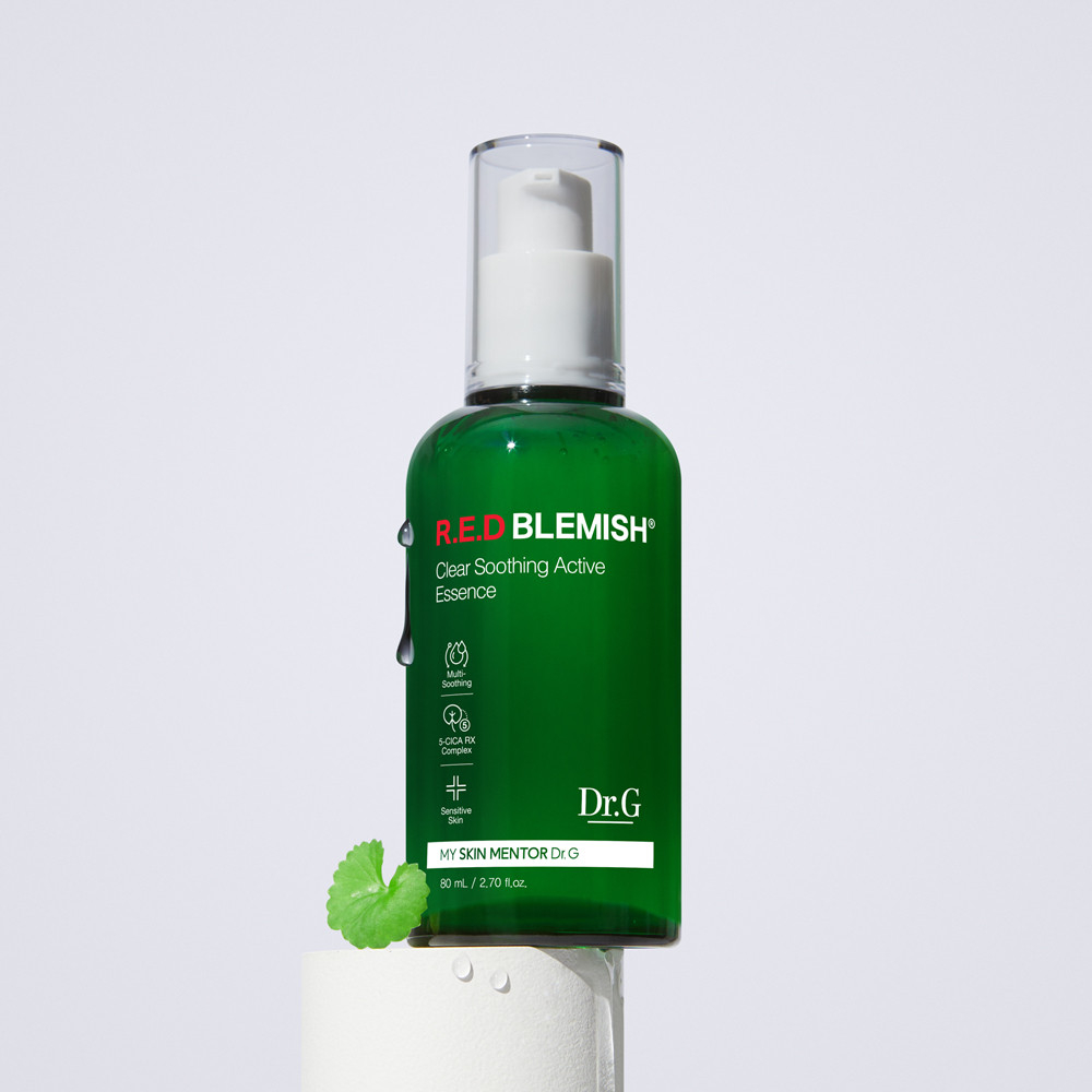 Serum phục hồi giảm mụn DR.G RED BLEMISH CLEAR SOOTHING ACTIVE ESSENCE