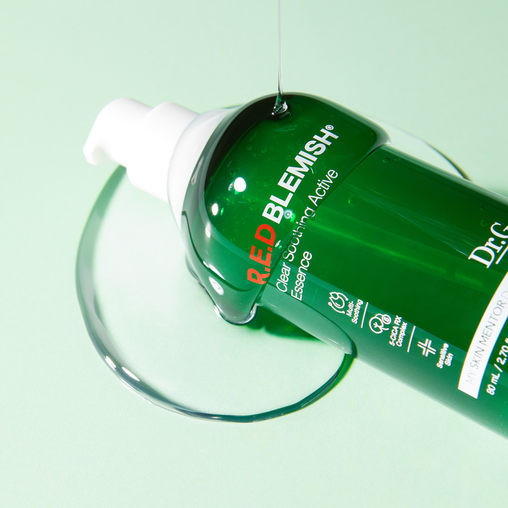 Serum phục hồi giảm mụn DR.G RED BLEMISH CLEAR SOOTHING ACTIVE ESSENCE
