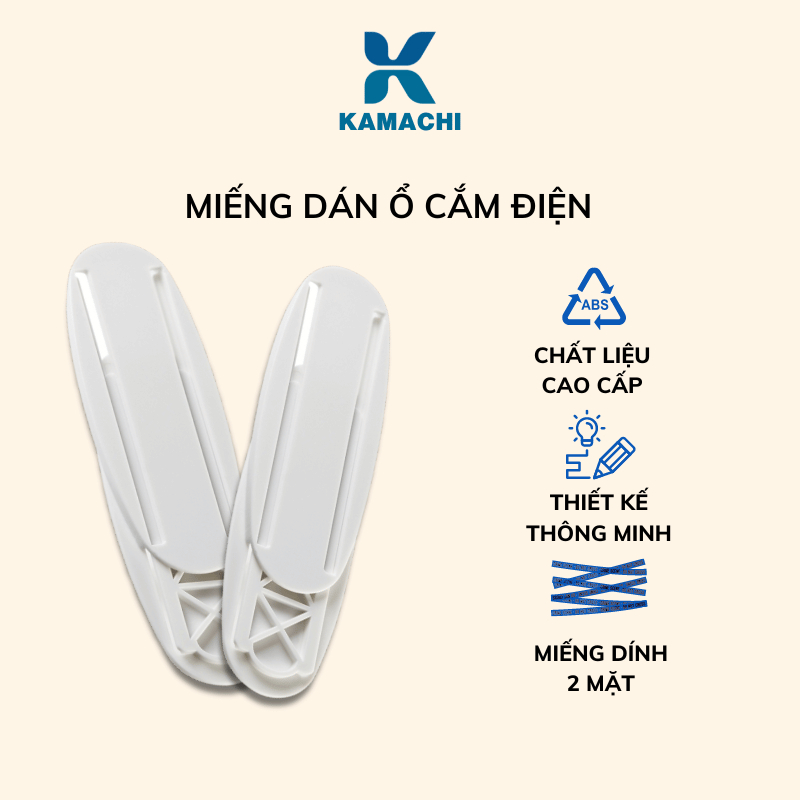 Miếng Dán Tường DELADEP Treo Ổ Cắm Điện, Giá Đỡ Treo Tường Cố Định Ổ Cắm Điện, Cục phát Wifi MCD01