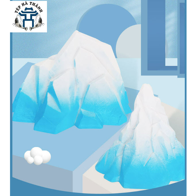 Mô Hinh Tảng Băng Trang Trí Bể Cá Cảnh, Bể Thủy Sinh