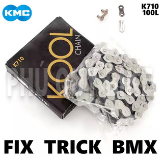 Sên xe đạp - xích kmc kool k710-100l 1 speed xe fix/trick/bmx