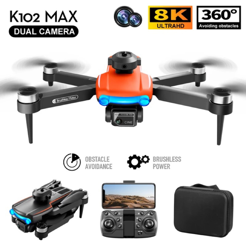 Flycam K102 Max động cơ không chổi than rẻ nhất hệ mặt trời