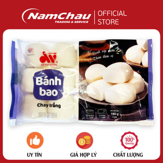Bánh bao chay đức việt gói 180gr 12 chiếc - chế biến nhanh trong 5'
