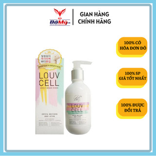 Dưỡng Thể trắng da LOUV CELL Crystal Whitening Body Lotion