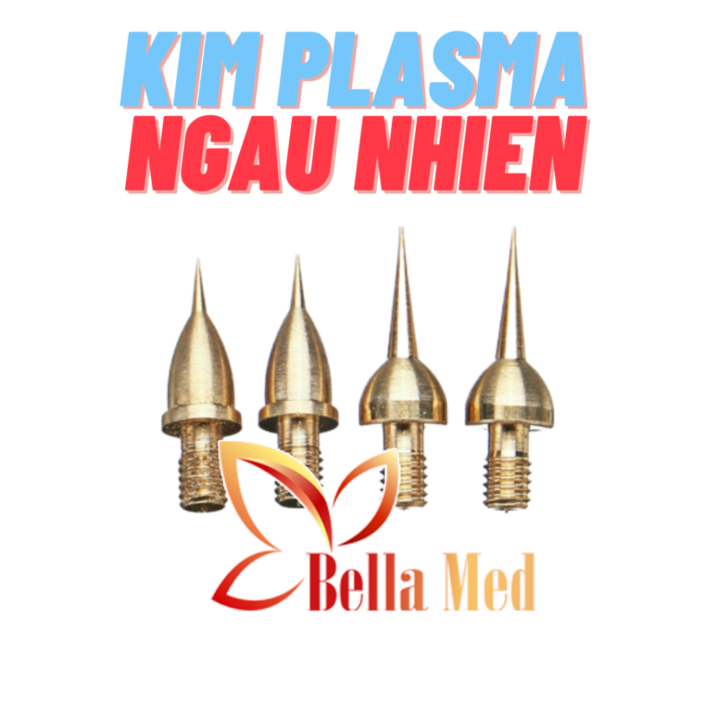Kim máy nhấn mí plasma - đầu kim vàng -phụ kiện kim thây thế máy plasma, máy chăm sóc da -nhiều loại lựa chọn