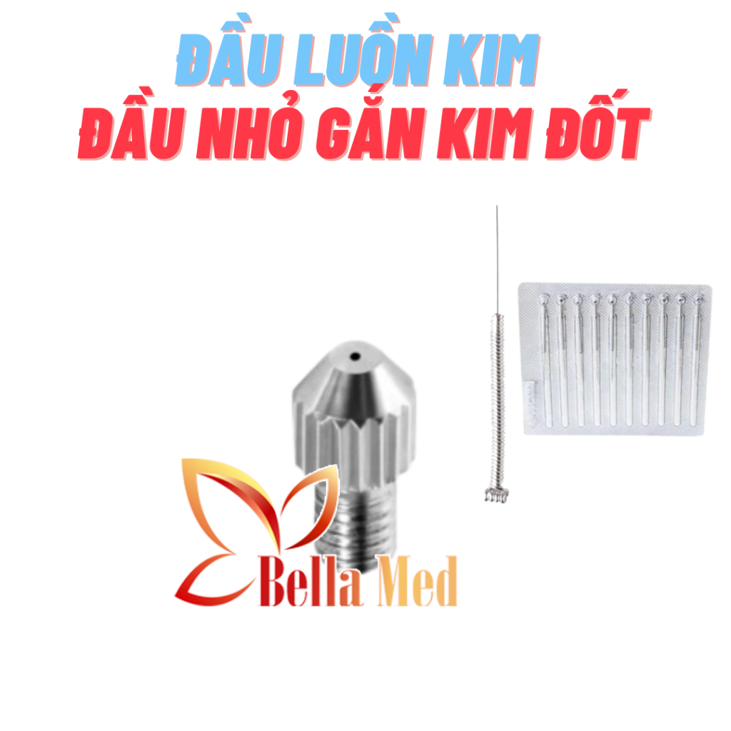 Kim máy nhấn mí plasma - đầu kim vàng -phụ kiện kim thây thế máy plasma, máy chăm sóc da -nhiều loại lựa chọn