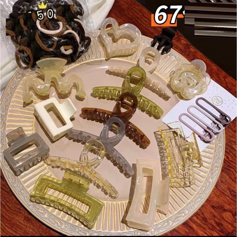 Kẹp , ngoạm tóc lẻ cho người lớn, bé