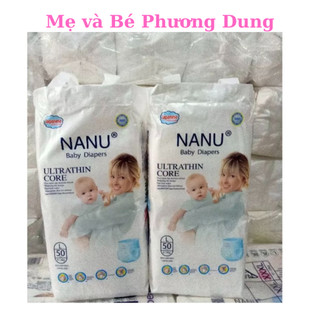 Combo 2 bịch tã/bỉm quần nanu 100 miếng đủ size cho bé m,l,xl,xxl,xxxl