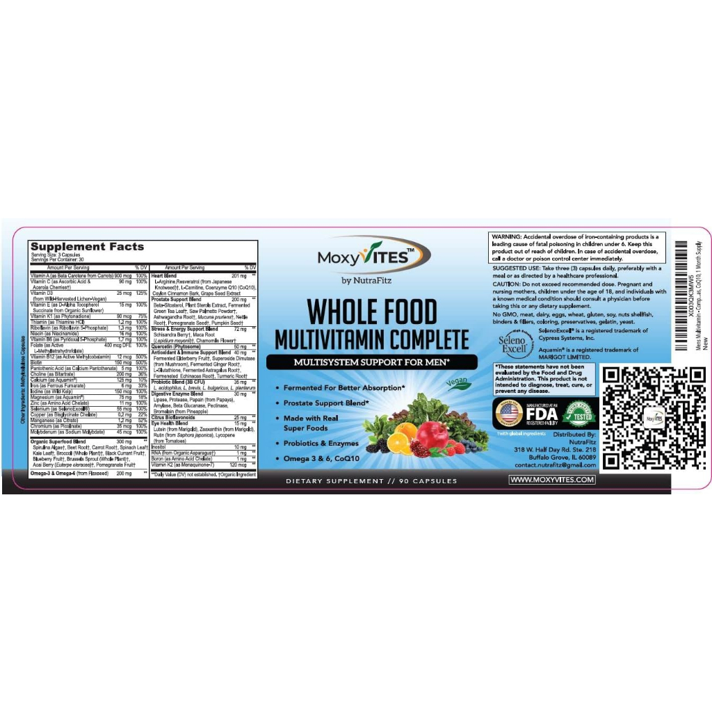 RAW Vitamin Hỗn Hợp cho Nam Giới - 90 Viên - Women - Vitamin Hỗn Hợp - Multivitamin - Garden Of Life