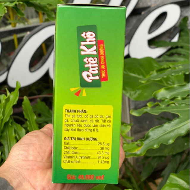 Pate khô cho các bé thú cưng