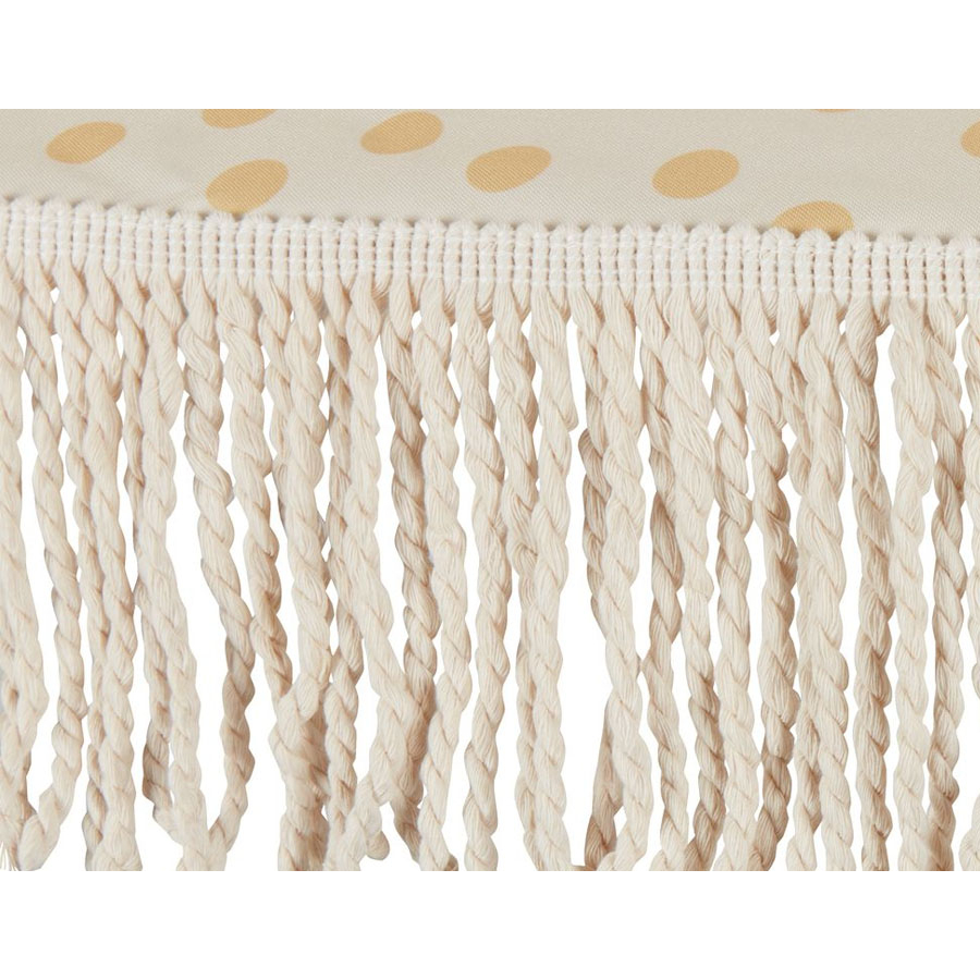 Dù ngoài trời | JYSK Yppenbjerg | vải polyester/gỗ hạt dẻ | be/vàng | DK200cm