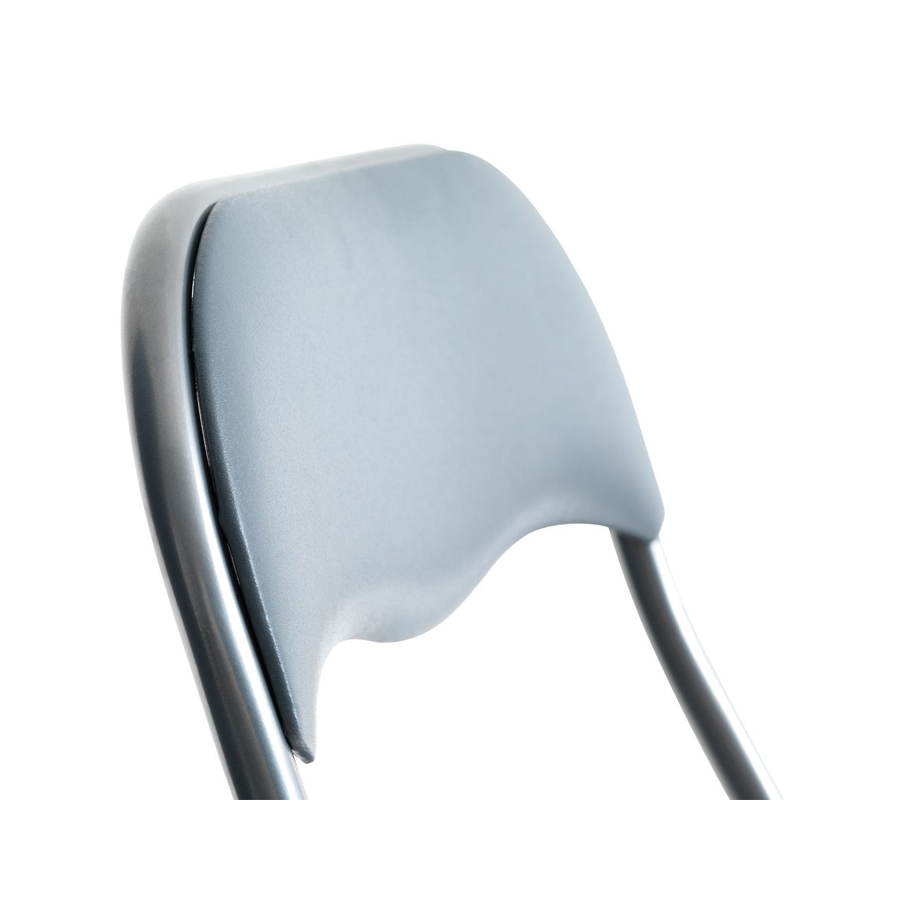 Ghế gấp | JYSK Vig | kim loại/polyester | xám/đen | R44xS45xC81cm