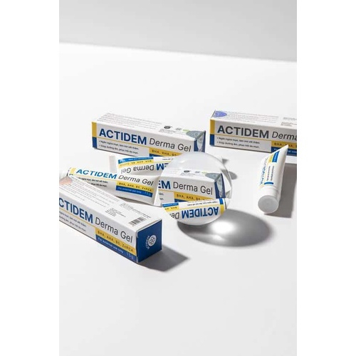 Gel giảm mụn , mờ thâm, ngừa mụn tái phát  Actidem Derma Gel 18g _ Derma Beauty