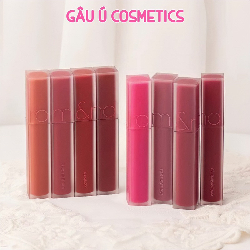 Son Kem Lì Mịn Môi Romand Blur Fudge Tint 5g Màu 12-16
