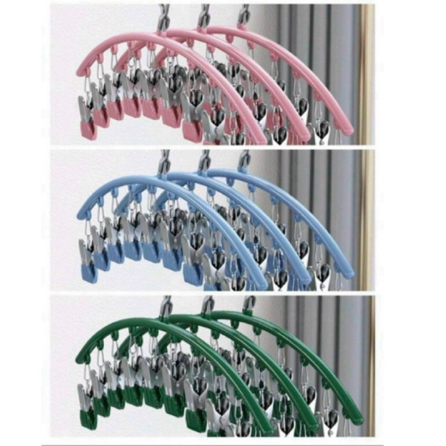 Móc treo đồ lót,tất có khóa chống gió| HD96