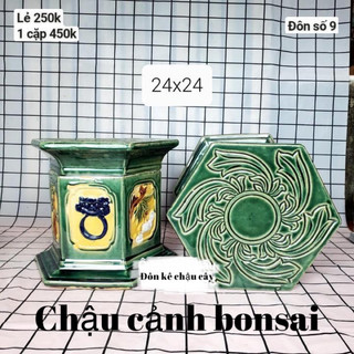Đôn kê chậu cây bonsai