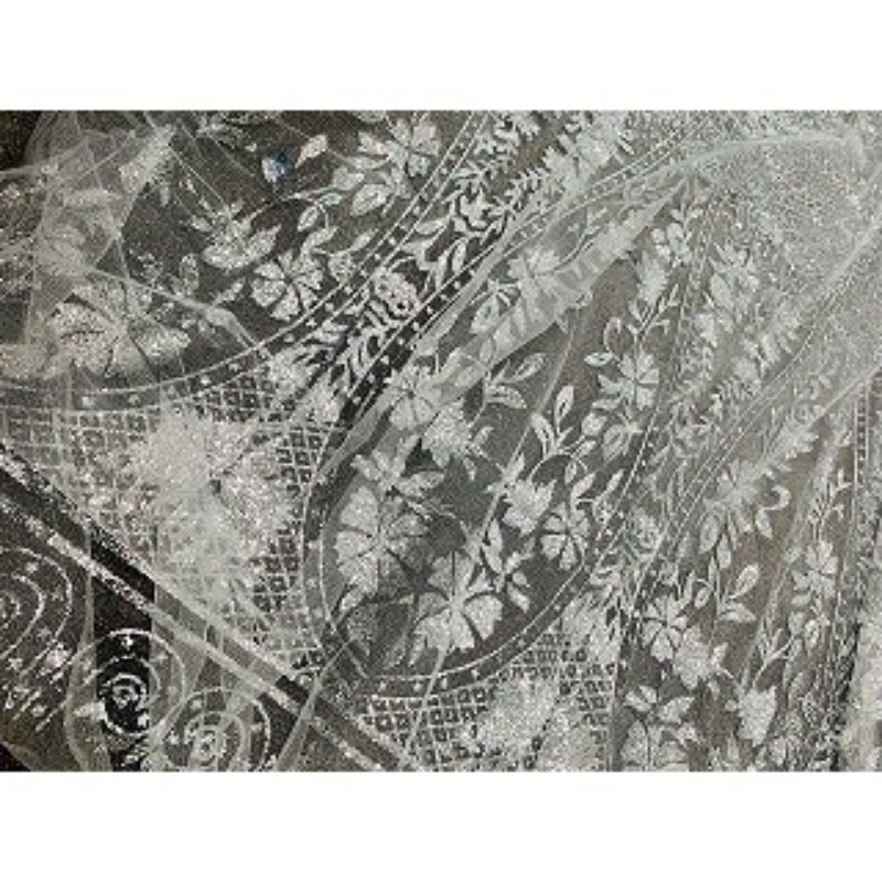 Vải ren kim tuyến