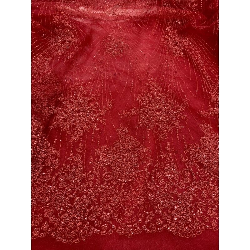 Vải ren kim tuyến