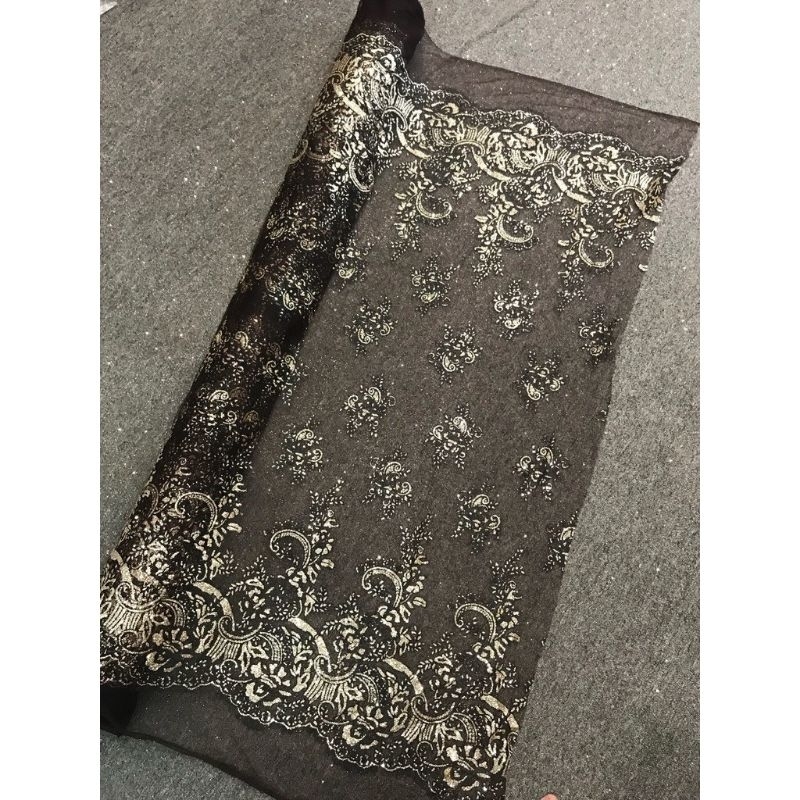 Vải ren kim tuyến