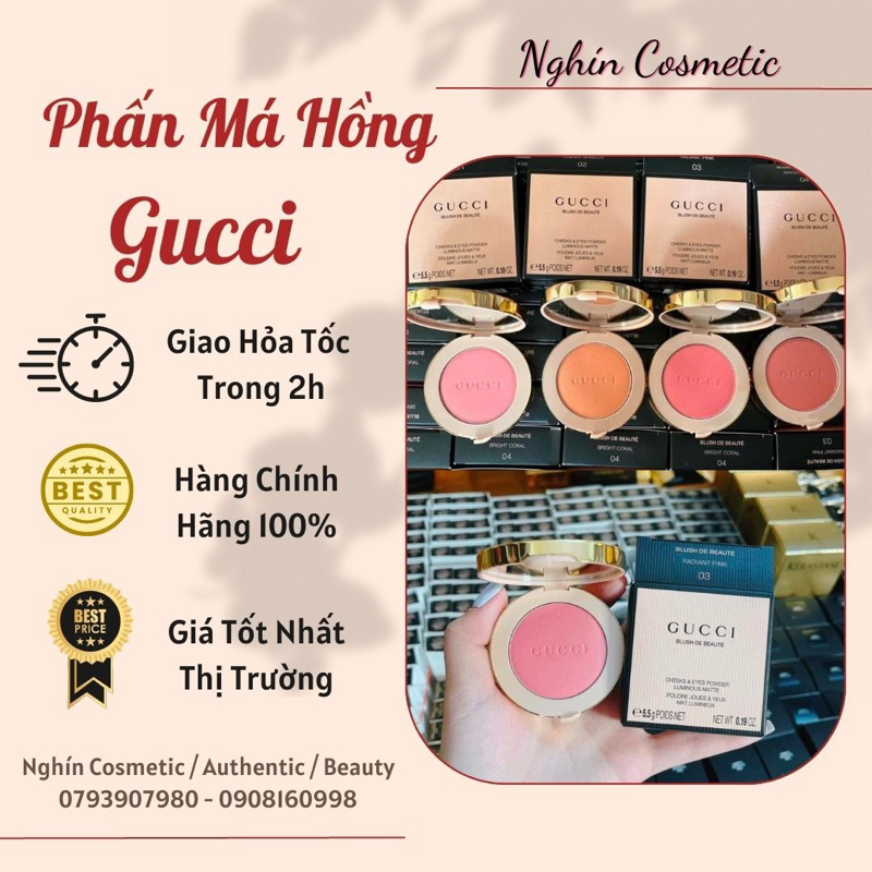 Phấn Má Hồng Gucci Blush De Beauty 5.5g