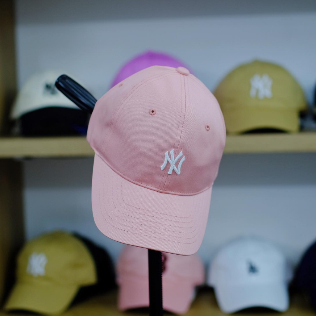 Mũ Nón MLB Ny Hồng Hàng Chính Hãng 3ACP1501N-50PKS - Fox Sneaker