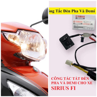 Công tắc tắt đèn pha và demi xe sirius fi