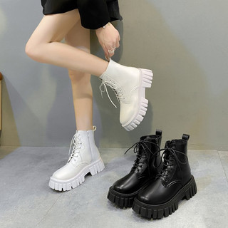 Boot nữ chiến binh big size 40 - 42 đế cao 4cm, có khóa kéo