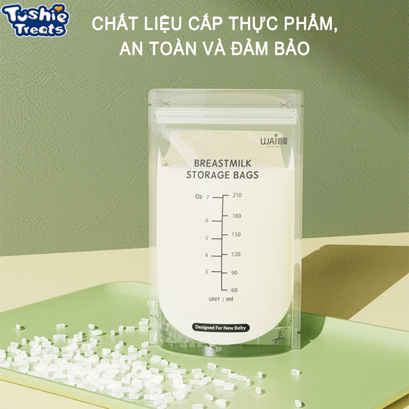 Túi trữ sữa YT chính hãng an toàn tiện lợi với dung tích 200ml và 150ml