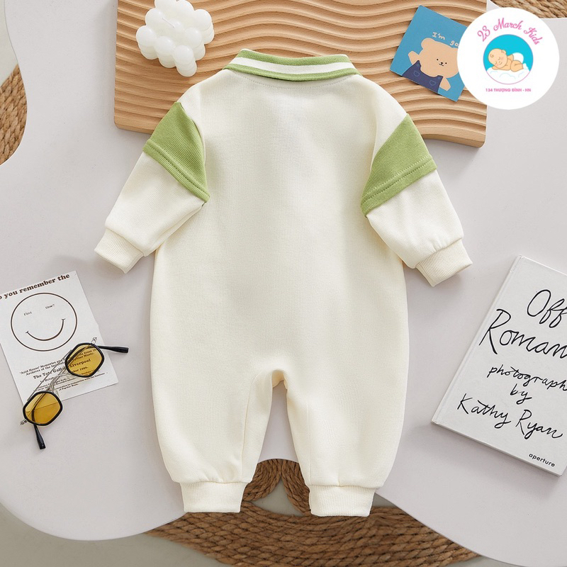 Body khủng long màu be siêu cưng cho bé hàng QC