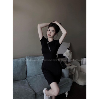 Váy thun body co giãn mềm mịn Khánh Lê