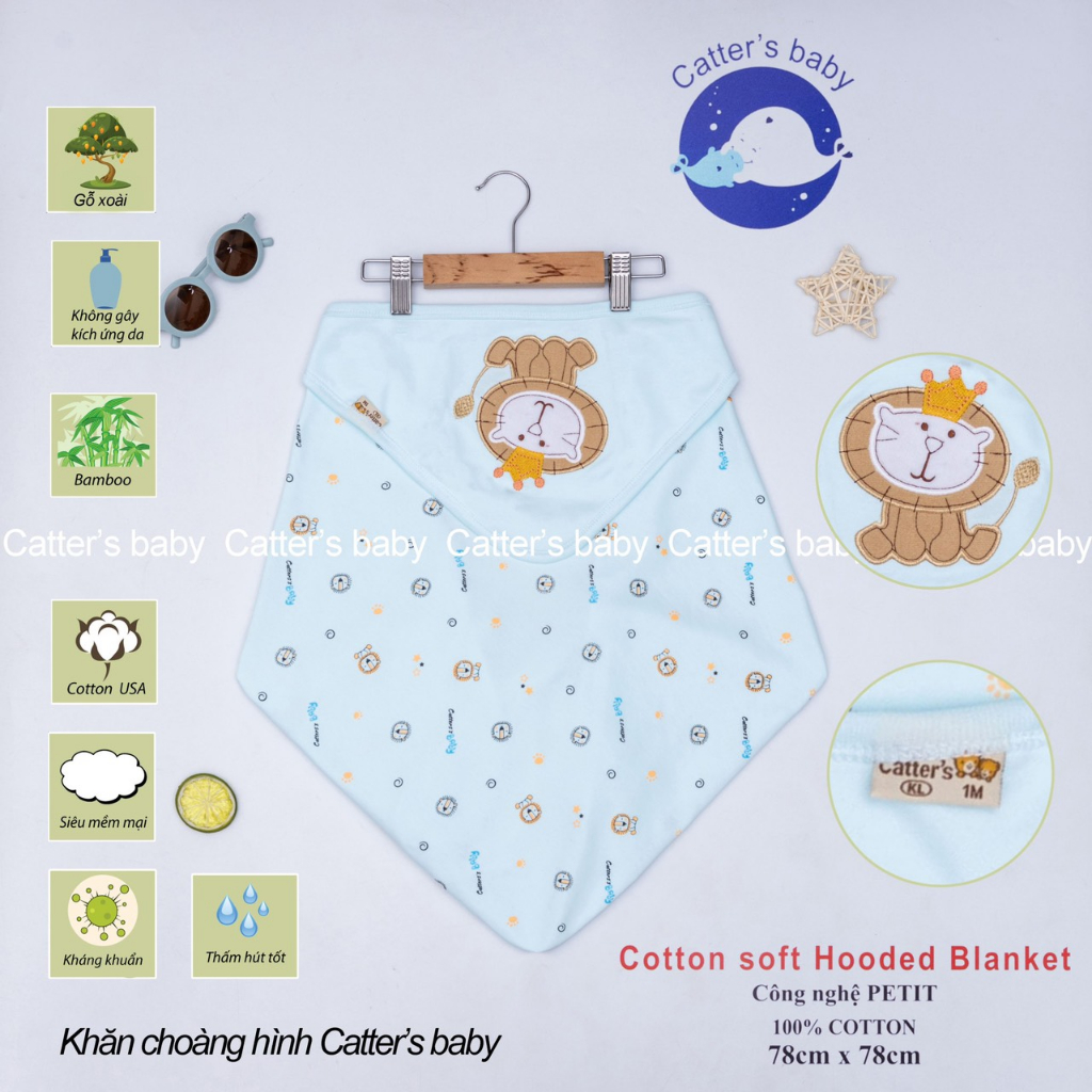 Khăn Ủ Hình Cho Trẻ Sơ Sinh Cao Cấp MTK