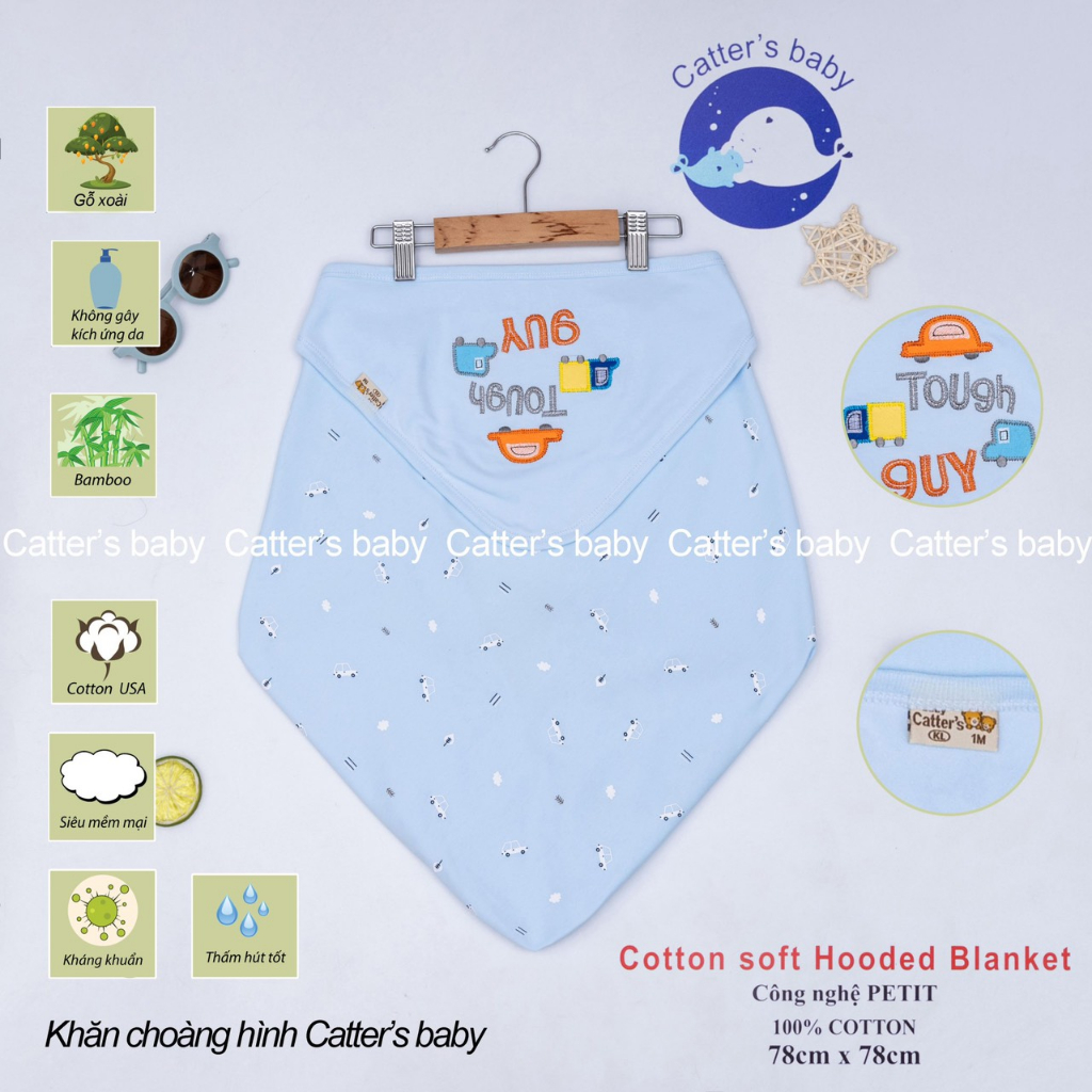 Khăn Ủ Hình Cho Trẻ Sơ Sinh Cao Cấp MTK