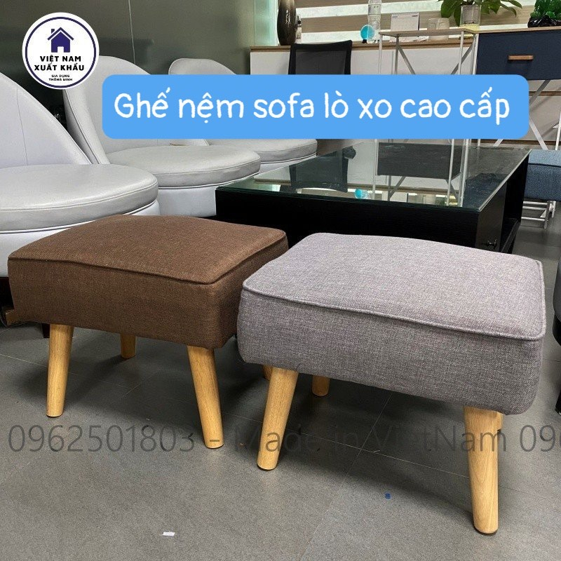 Đôn Ghế Sofa THA Có Lò Xo Êm Ái, Chắc Chắn Sang Trọng Cho Căn Phòng