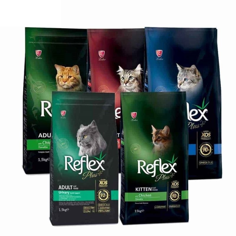 Thức ăn cao cấp REFLEX PLUS cho mèo trưởng thành và mèo con 1,5kg