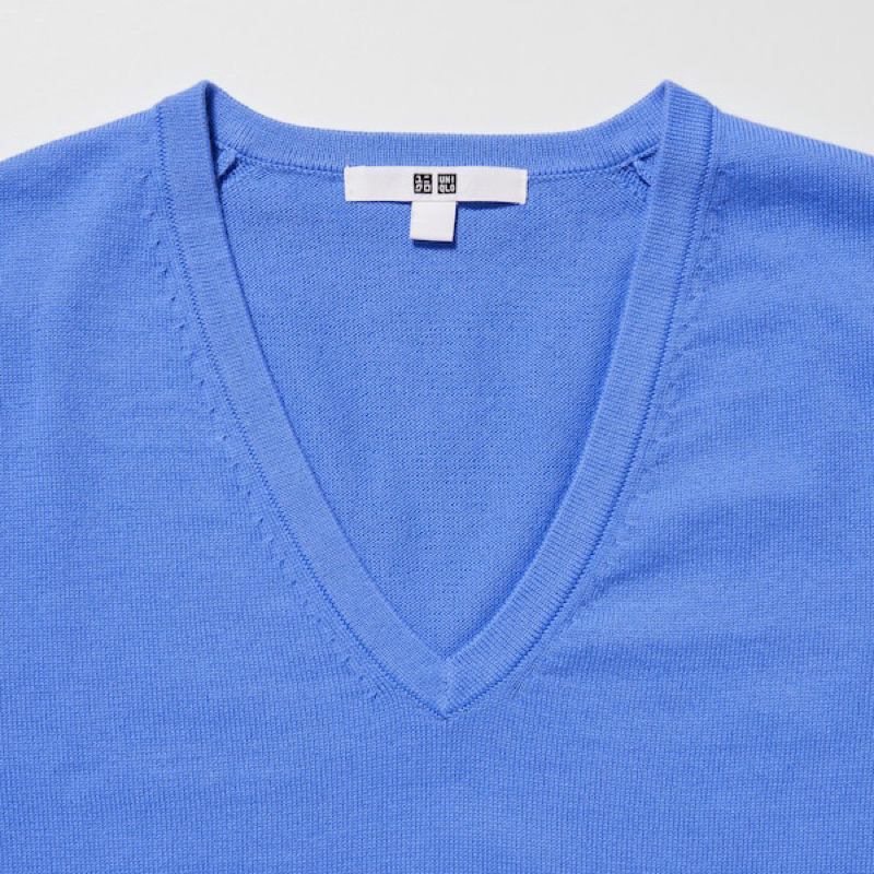 Áo len cotton Uni qlo