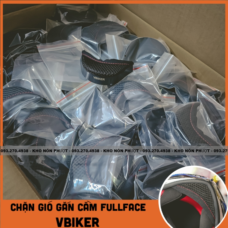 Miếng chắn bụi gắn dưới cằm mũi nón bảo hiểm Fullface Royal m266 - Ego - AGU VBIKER