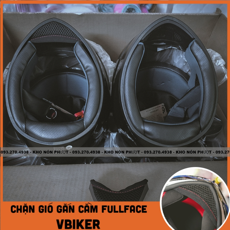 Miếng chắn bụi gắn dưới cằm mũi nón bảo hiểm Fullface Royal m266 - Ego - AGU VBIKER