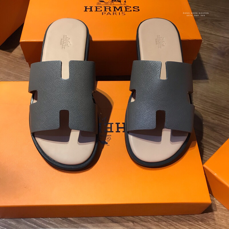 DÉP NAM HM ĐẾ CAO SU ĐẸP FULL BOX CAO CẤP