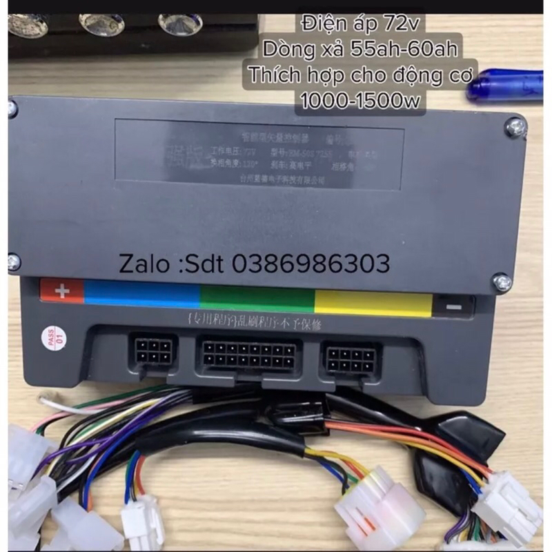 IC Votol 7255 em 50s nâng cấp lên 80s cho xe điện