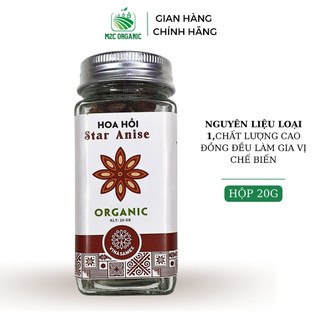 Hoa hồi hữu cơ Vinasamex 20g dùng làm gia vị nấu ăn ,nấu phở,cà ri tạo hương vị nồng nàn