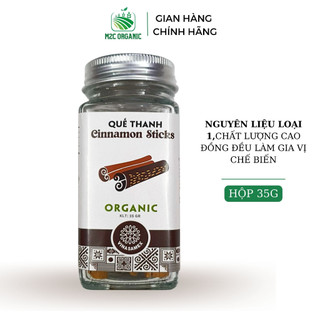 Quế thanh hữu cơ Vinasamex 35g nấu phở cà ri,pha trà tạo mùi thơm